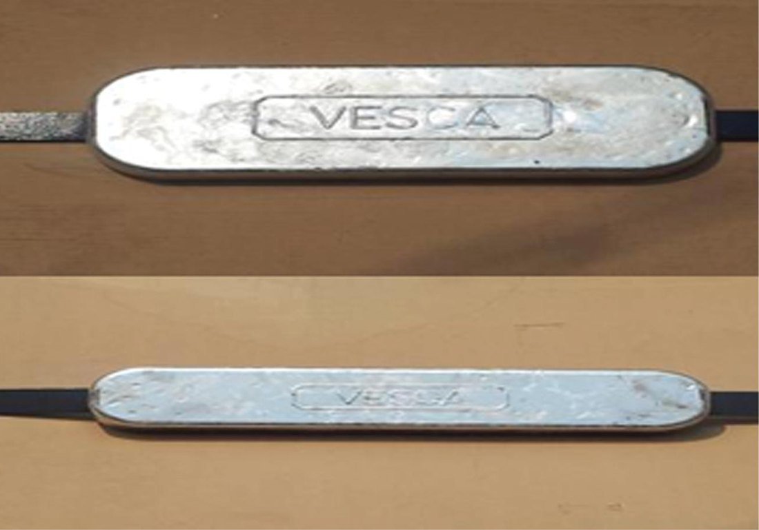 Aluminium Anode Tipe Las